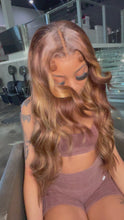 Load and play video in Gallery viewer, Highlighted Frontal Wigs
